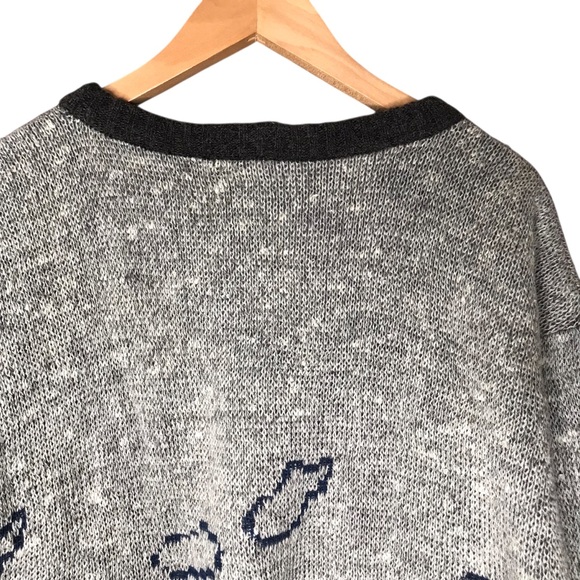 Harry Rosen Vintage Golf Sweater Wool Alpaca Blend Knit Crew Neck Men's Medium - Picture 9 of 11